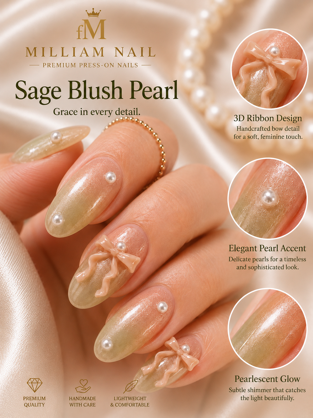 Sage Blush Pearl
