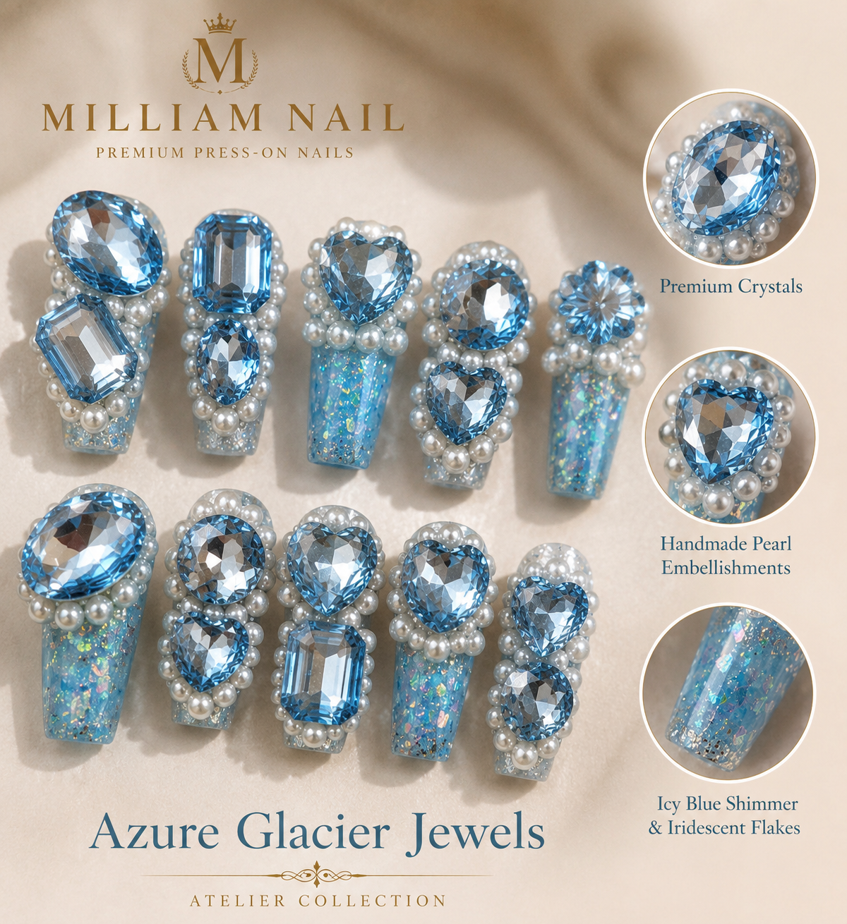Azure Glacier Jewels